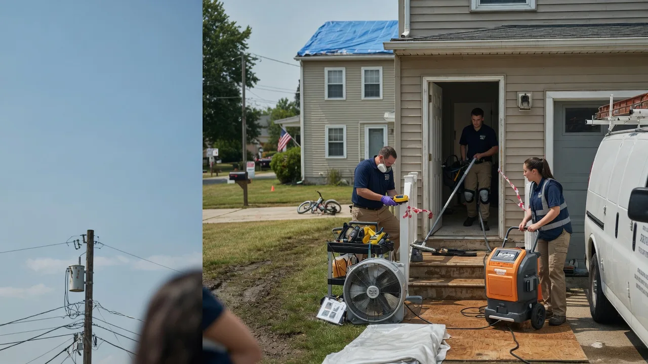 Water Damage Repair in Chesterville, OH near me